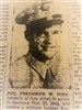Frederick W FIEN U.S. Army WWII