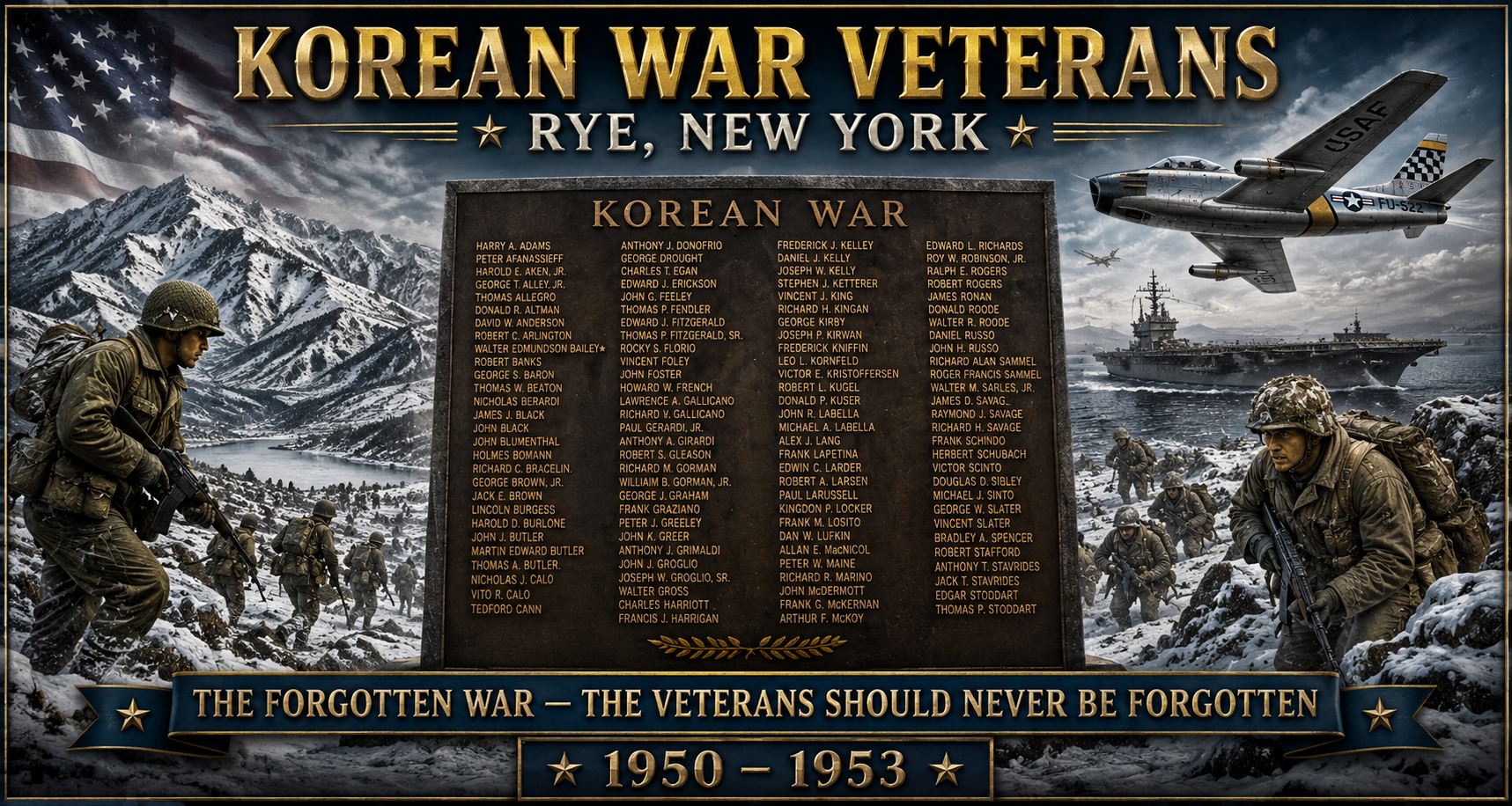 Korean War Veterans of Rye New York